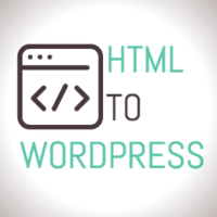 Cover image of HTML to Wordpress