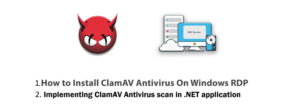 How To Setup ClamAV As a Service To Scan Files Before Uploading To A Server In A .Net Application